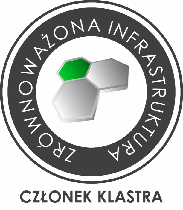 Członek Klastra Zrównoważona Infrastruktura — znak członkowski
